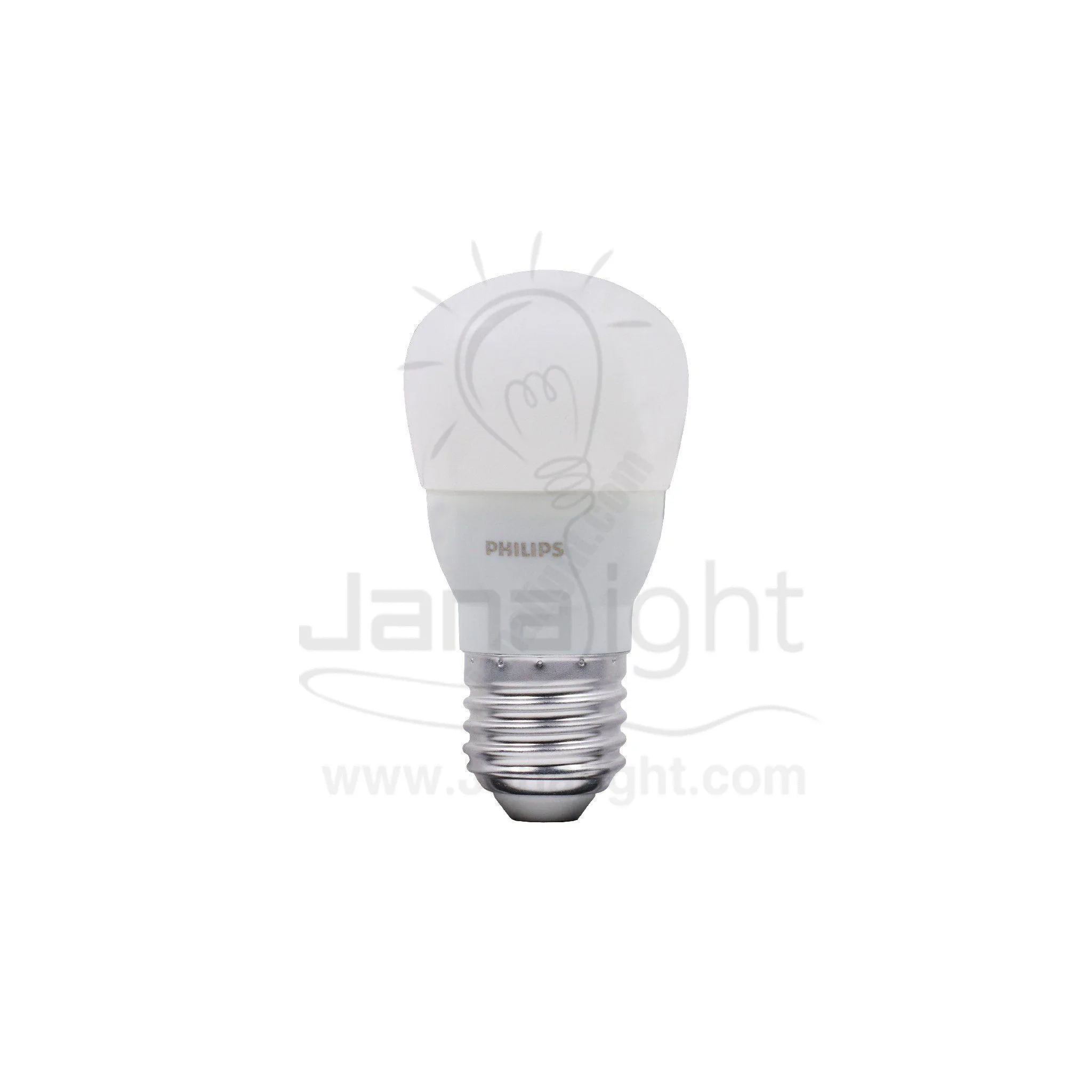 لمبة بولة لد 4 وات MyCare وورم مسنفرة فيليبس Philips LED bulb 4 watt warm